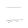 Noosa Fluted 547X424x25 Matte White Leg Panel