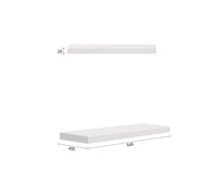 Noosa Fluted 547X424x25 Matte White Leg Panel