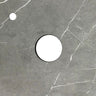 Rock Plate Stone 1200x465x15 Amani Grey - Above Counter 10 O'Clock Taphole