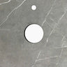 Rock Plate Stone 600x465x15 Amani Grey - Above Counter 12 O'Clock Taphole