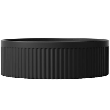 Matte Black - Oxford Round 395x395x120 Basin