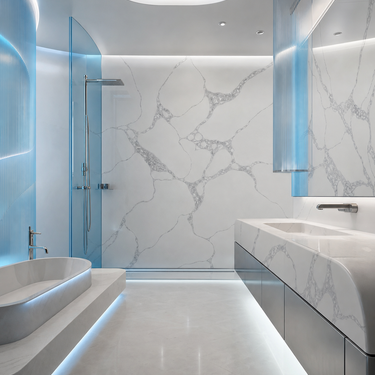 Nuage Gris Stone Surface – Silica-Free (3220 x 1620 X 20mm)