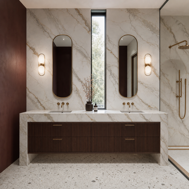 Orange Provence Stone Surface – Silica-Free (3220 x 1620 X 20mm)