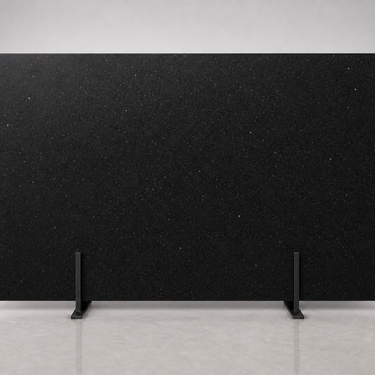 Black Sparkle Stone Surface – Silica-Free (3220 x 1620 X 20mm)