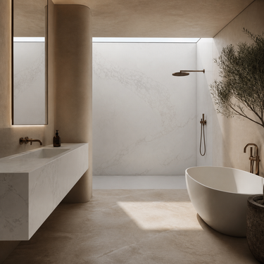 Calacatta Antico Stone Surface – Silica-Free (3220 x 1620 X 20mm)