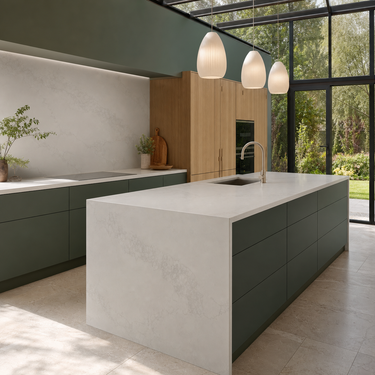 Calacatta Antico Stone Surface – Silica-Free (3220 x 1620 X 20mm)