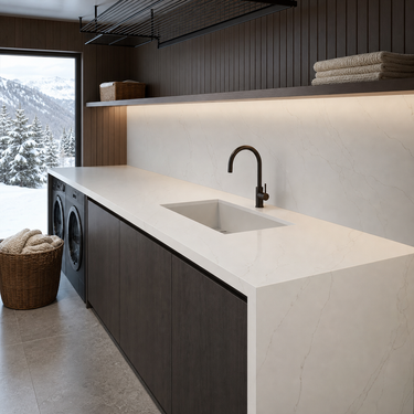 Calacatta oro y Gris Stone Surface – Silica-Free (3220 x 1620 X 20mm)