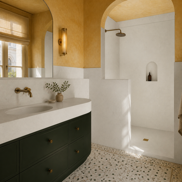 Carrara oro y Gris Stone Surface – Silica-Free (3220 x 1620 X 20mm)