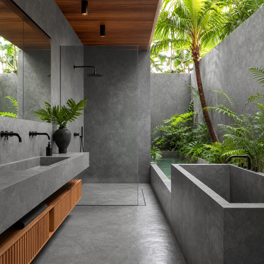 Darker Shades of Grey Stone Surface – Silica-Free (3220 x 1620 X 20mm)