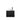 Hampton Mark II Wall Hung Vanity Satin Black 600mm Cabinet with Grey Stone Top - 2 Tapholes