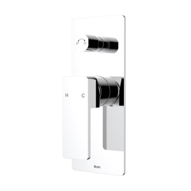 Ceram Wall Mixer Diverter Chrome