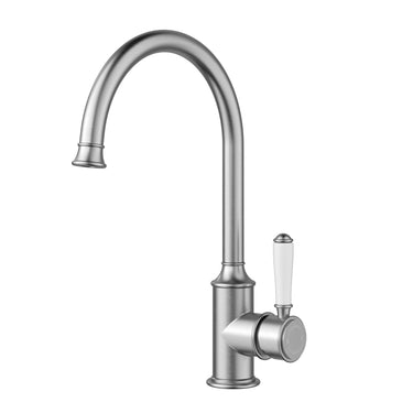 Clasico Sink Mixer Gooseneck / Ceramic Handle