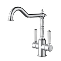 Clasico Sink Mixer Twin Handle / Ceramic Handle