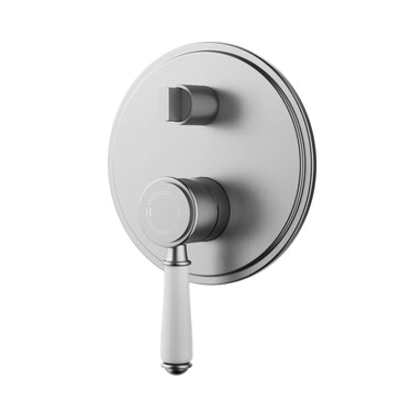 Clasico Wall Mixer Diverter Trim Kit / Ceramic Handle