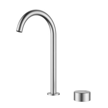 Hali Hob Sink Mixer Brushed Nickel
