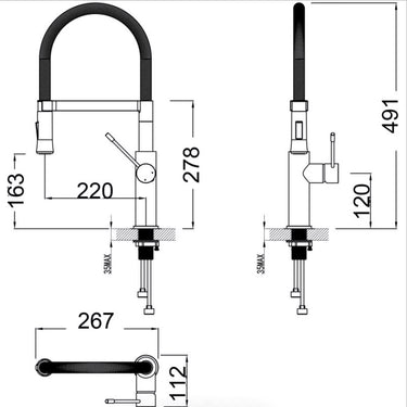 Scotia Sink Mixer Pull-Out