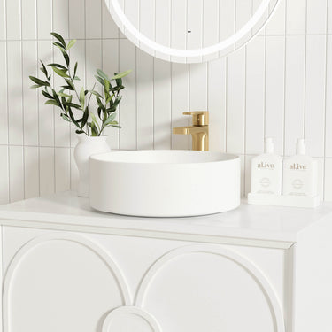 Laguna Mark II Wall Hung Vanity Matte White (All Sizes) 600mm Cabinet Only