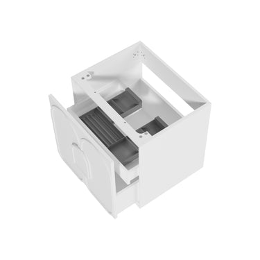 Laguna Mark II Wall Hung Vanity Matte White (All Sizes) 600mm Cabinet Only