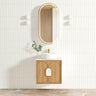 Laguna Mark II Wall Hung Vanity Woodland Oak (All Sizes) 600mm Cabinet Only