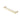 Oskar 600mm Argent Gold Double Towel Rail