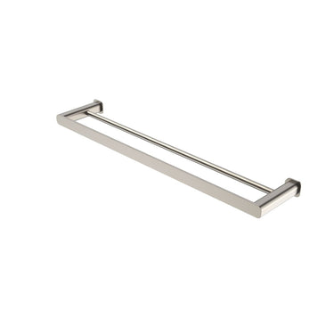 Oskar 600mm Brushed Nickel Double Towel Rail