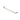 Oskar 600mm Brushed Nickel Single Towel Rail