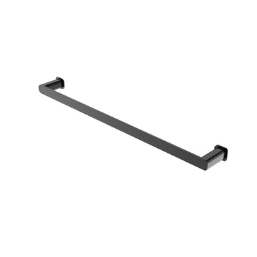 Oskar 600mm Gun Metal Single Towel Rail