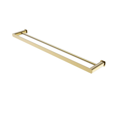 Oskar 750mm Argent Gold Double Towel Rail