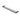 Oskar 750mm Matte Black Double Towel Rail