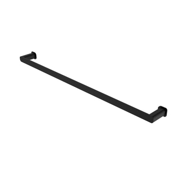 Oskar 750mm Matte Black Single Towel Rail