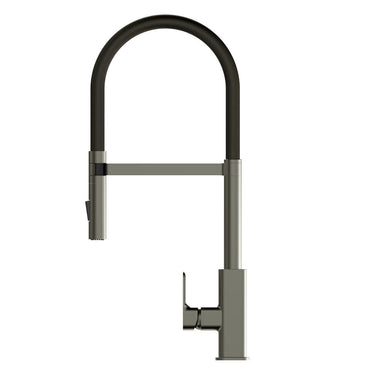Brushed Nickel - Oskar Pull Out Kitchen Mixer