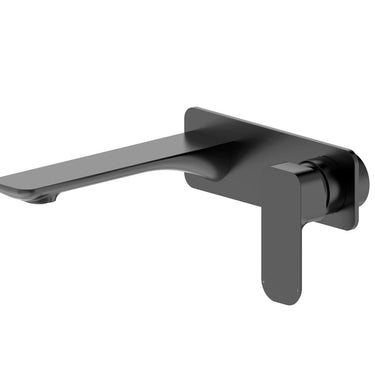 Gun Metal - Oskar Wall Basin Mixer