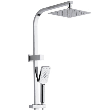 Chrome - Oskar / Zevio Twin Shower Combo Top Inlet 250mm