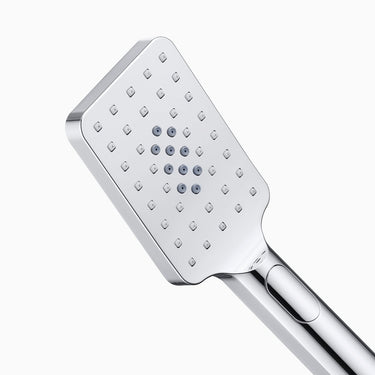 Chrome - Oskar / Zevio Twin Shower Combo Top Inlet 250mm