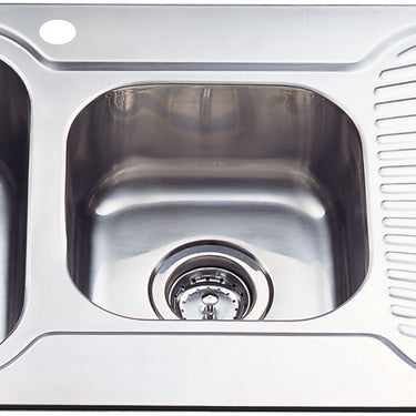 Cora 1 & 3/4 Bowl Single Drainer Sink RHB   1080mm