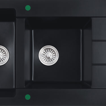Cora Granite Sink One & Half  Bowl with Drainer