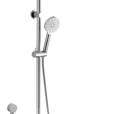 Cora Shower Set Multifunction 2 hose Chrome 200mm