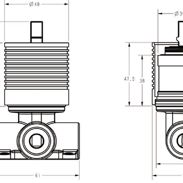 Sora SS Wall Mixer In Rough-In Body