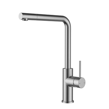Otus Slimline SS Pull-Out Sink Mixer In Brushed ss304