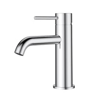Otus Slimline Basin Mixer Curved Spout