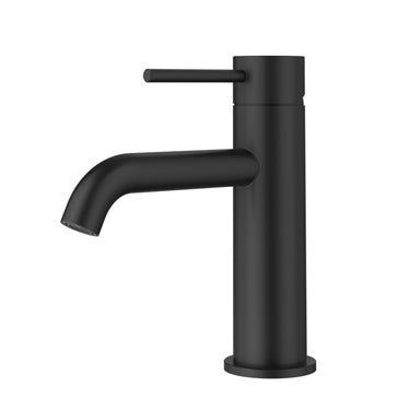 Otus Slimline Basin Mixer Curved Spout