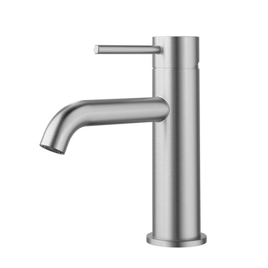 Otus Slimline Basin Mixer Curved Spout