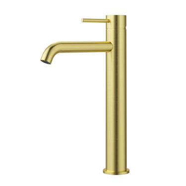 Otus Slimline Basin Mixer High Rise Curved Spout