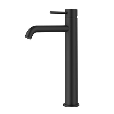 Otus Slimline Basin Mixer High Rise Curved Spout