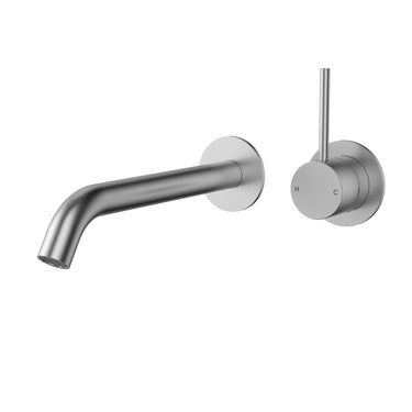 Otus Slimline Wall Basin Mixer Trim Kit Lever Up