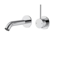 Otus Slimline Wall Basin Mixer Trim Kit Lever Up