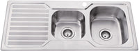 Eden 1 & 3/4 Bowl Single Drainer Sink RHB  1080mm