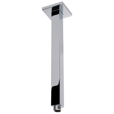 Square Shower Arm Vertical  Chrome 450mm