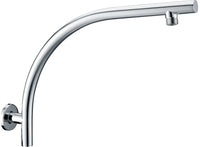 Round Shower Arm Horizontal Chrome 400mm