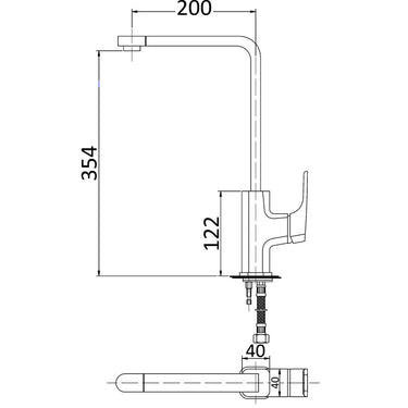 Eden Sink Mixer